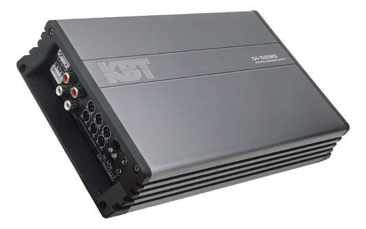 Amplificador Delta D4-1500md Clase D 4 Canales 1500 Watts Color Negro