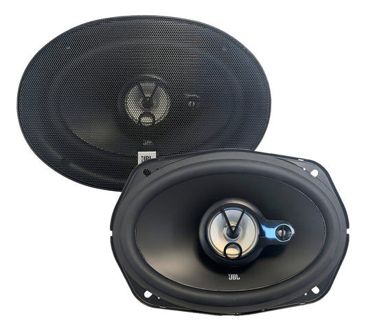Bocina Tipo Triaxial Jbl 9631 Para Carro/camioneta Color Negro 6  X 9  X 2 Unidades