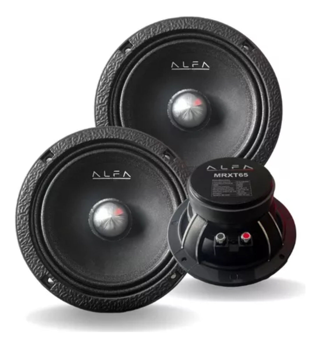 Par Medio Rango Alfa 6.5 Pulgadas Mrxt65 350w Rms 4 Ohms