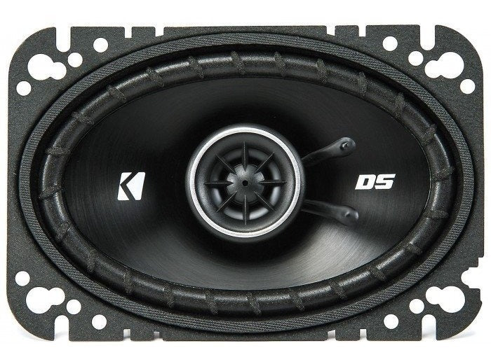 Bocinas Kicker Dsc460 43dsc4604 2v 4x6 Pulgadas 120w 30w Rms Color Negro