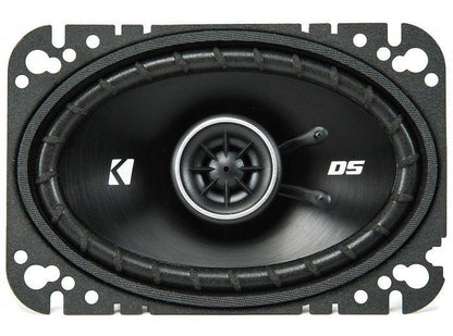 Bocinas Kicker Dsc460 43dsc4604 2v 4x6 Pulgadas 120w 30w Rms Color Negro