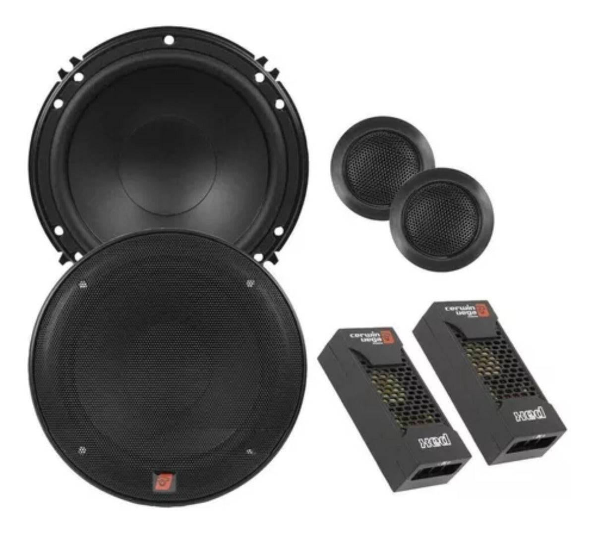 Set De Medios 6.5 Pulgadas Cerwin Vega Xed650c 300w