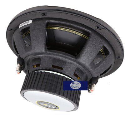 Subwoofer Kicker Compc De 12 Pulgadas 50cwcd124 Doble Bobina Color Negro