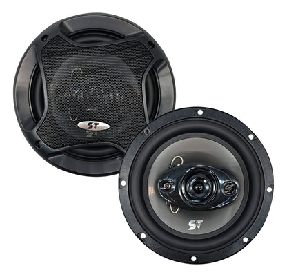 Bocinas Scandaltek St-sp651  6.5puLG Negro 350watts Automotriz