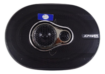 Bocinas 6x9 Pulgadas Jcpower Jc-693 3 Vias 500watts Max Color Negro