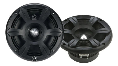 Set De Medios Hf Audio 6.5 400 Watts 2 Vías Hf-w6pro