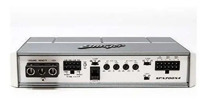 Stinger Spx700x4 Micro 4 Canales 700 Vatios Amplificador Pow Blanco