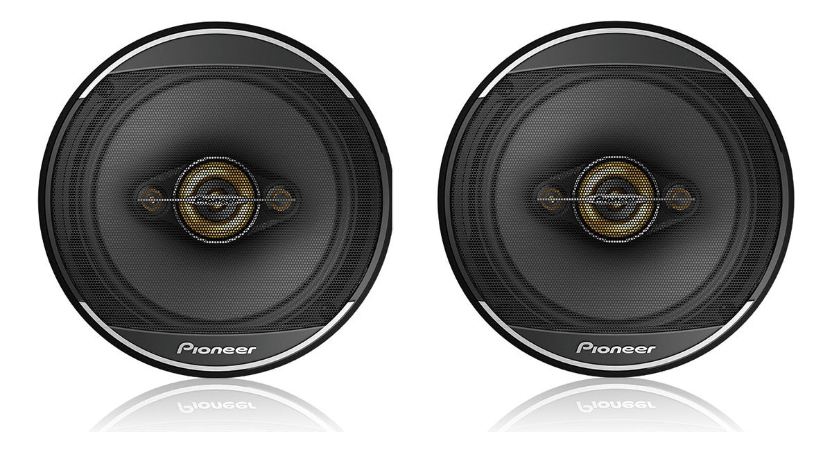 Par De Altavoces Cuadriaxiales Pioneer De 6.5 Pulgadas Ts-a1688s 350 W, Color Negro