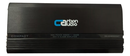 Amplificador Carbón Audio 5 Canales Ca-ac50005et 3000w Max Color Negro
