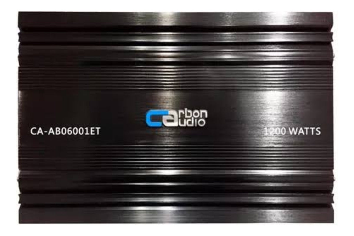 Amplificador 1 Canal  Carbon Audio 1200w Max 600w Rms