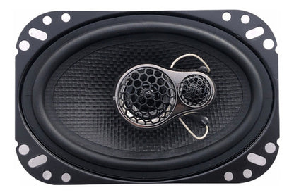 Bocinas Jc Power Jc-462 4x6 Pulgadas 3 Vias 250 Watts Max Color Negro