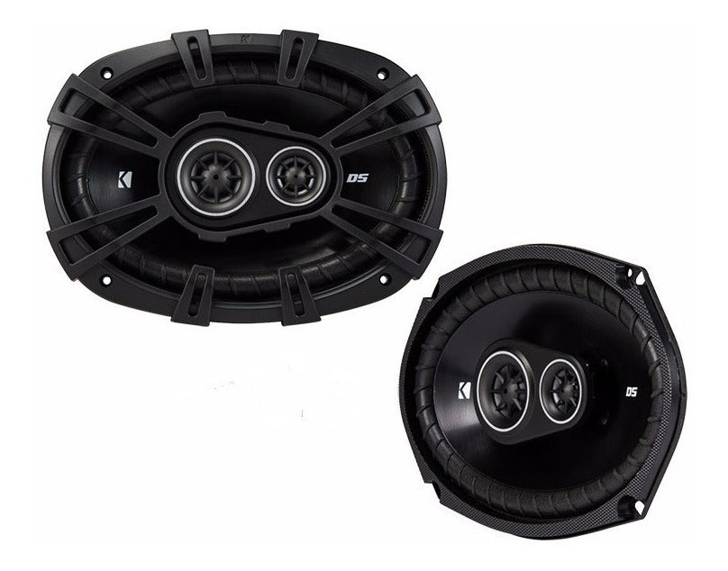 Bocinas Kicker Dsc6930 Dsc69304 3 Vias 6x9 360w Max 90 Rms Color Negro