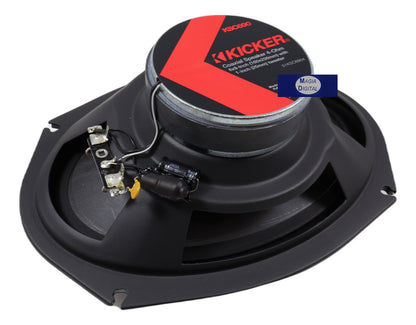 Bocinas 6x9puLG Kicker 51ksc6904 2 Vias 300 Watts Color Negro