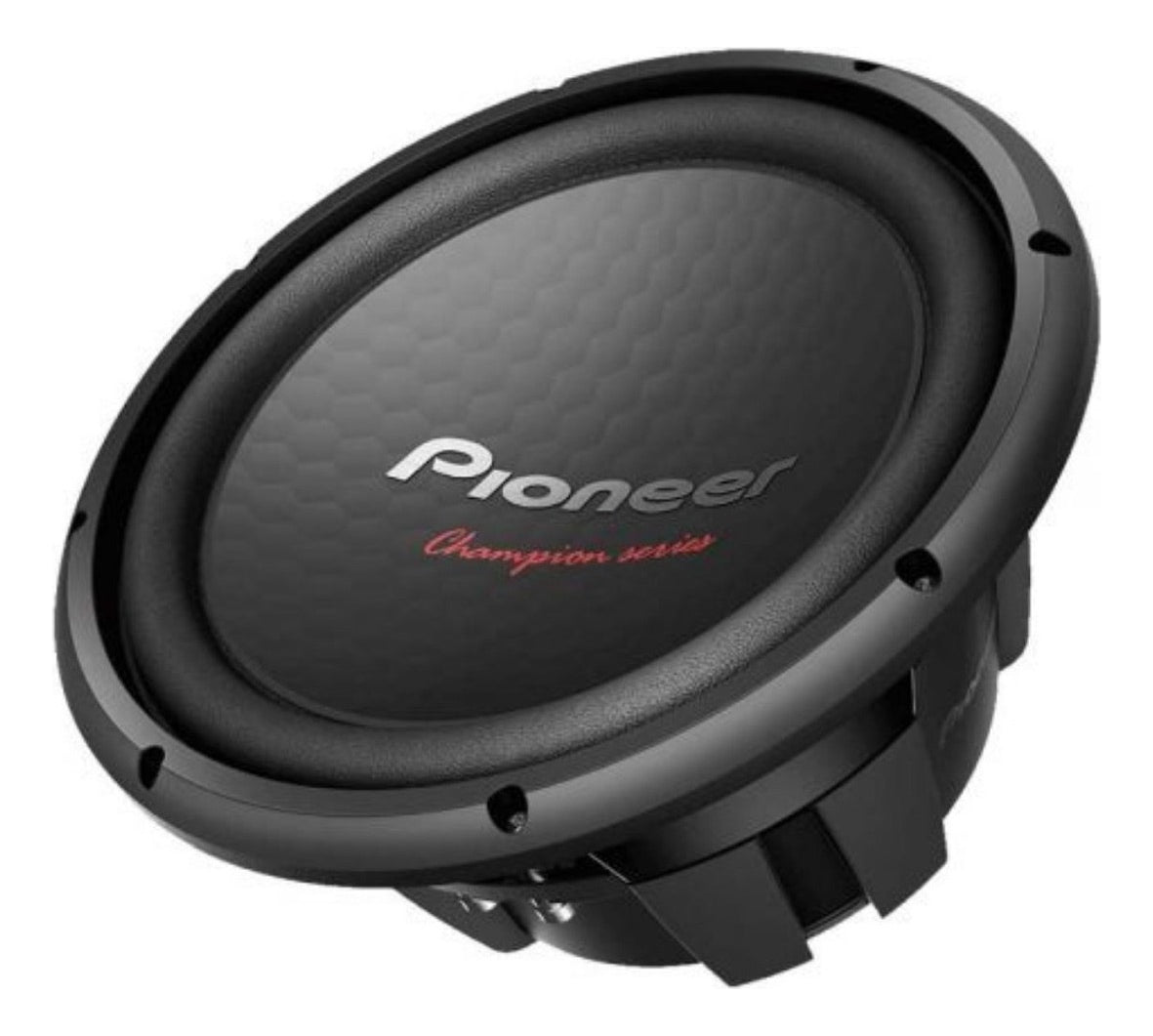 Subwoofer Pioneer Tsw312s4 De 12 Pulgadas, 1600 W, Grabación Automática De Sonido, Color Negro