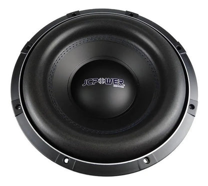 Subwoofer De 12 PLG Jc Power Rs-12d4 Doble Bobina 600w Color Negro