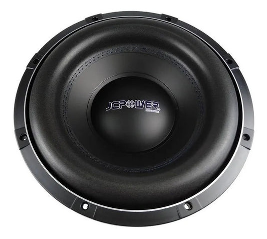 Subwoofer De 12 PLG Jc Power Rs-12d4 Doble Bobina 600w Color Negro