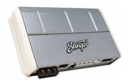 Stinger Spx700x4 Micro 4 Canales 700 Vatios Amplificador Pow Blanco