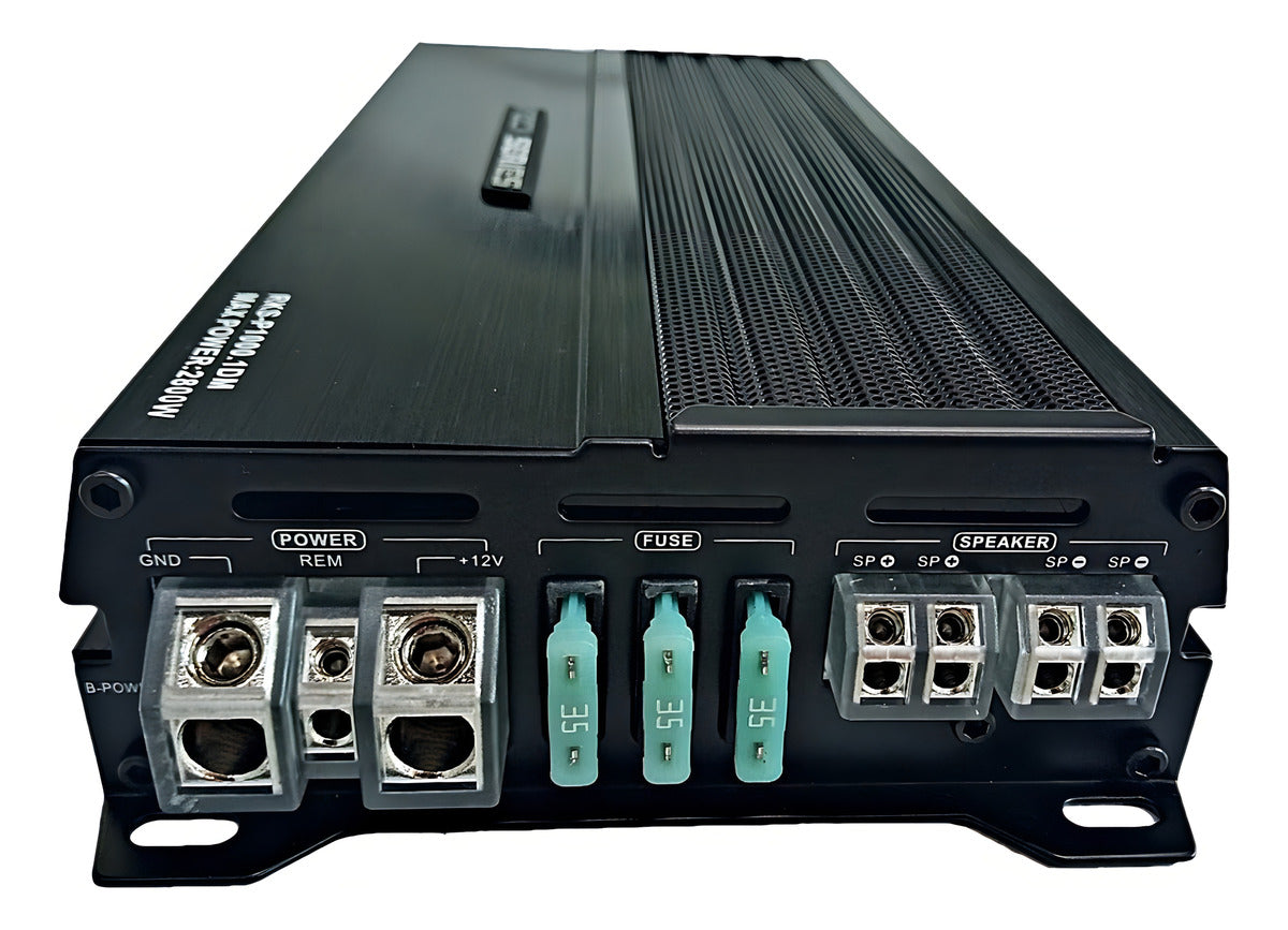 Amplificador Rock Series Rks-p1000.1dm 1ch Clase D 2800w Max