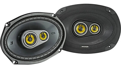 Bocinas Kicker 6x9 Pulgadas 46csc6934 3 Vias 450w Max Negro
