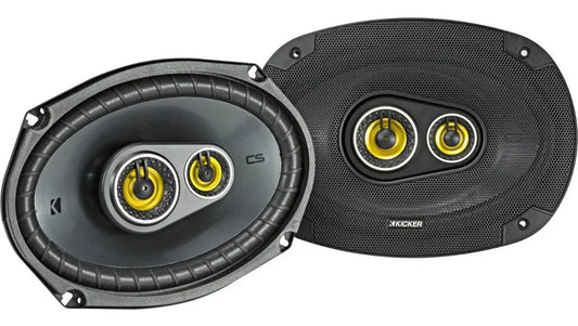 Bocinas Kicker 6x9 Pulgadas 46csc6934 3 Vias 450w Max Negro