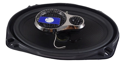 Bocinas 6x9 Pulgadas Jcpower Jc-693 3 Vias 500watts Max Color Negro