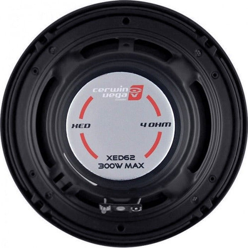 Bocinas Cerwin Vega Xed62 6.5 300w Max 2 Vias Tweeters Xed Color Negro