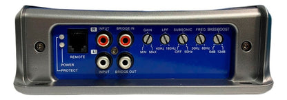 Amplificador Carbón Audio 1 Canal 800w Rms Clase D Nano Color Negro
