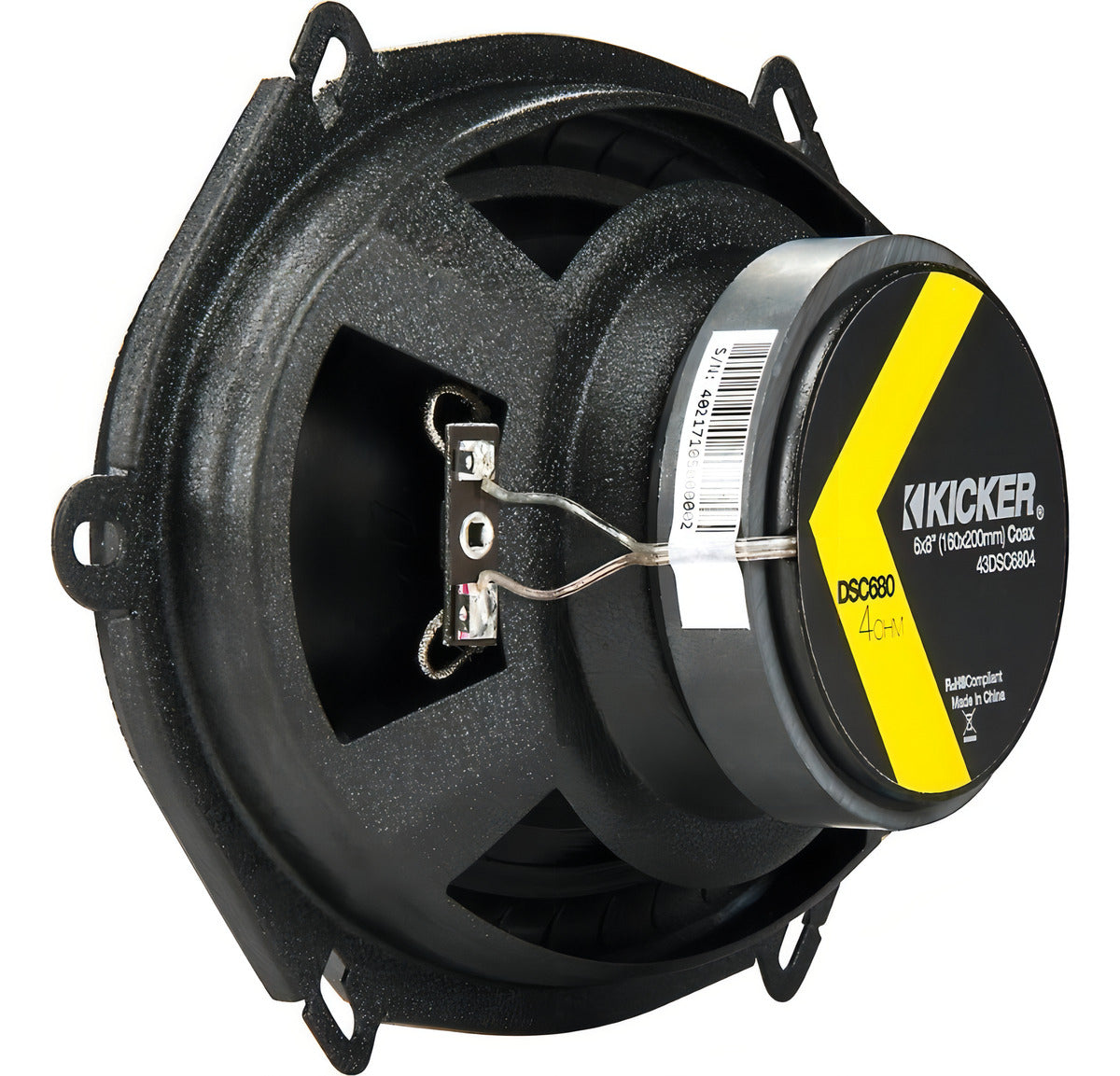 Bocinas Kicker Dsc6804 200w Max 6x8 5x7 Ford Color Negro