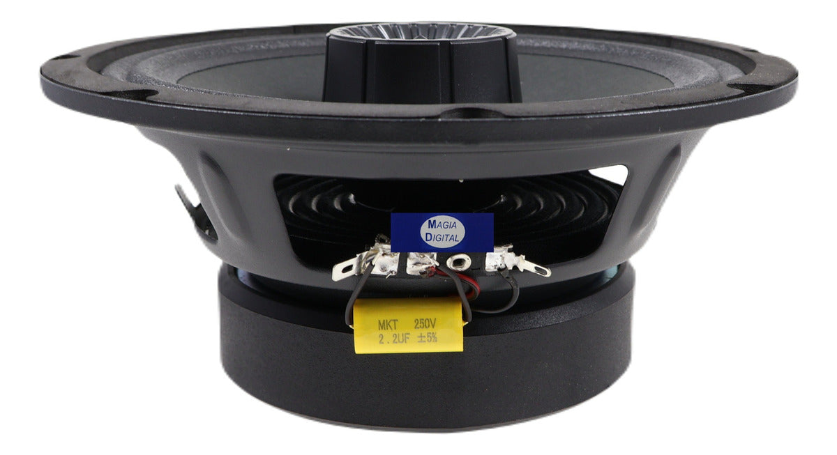 Medio Rango 8puLG Carbon Audio Ca-sk17580pxpx Open Show 2pz Color Negro