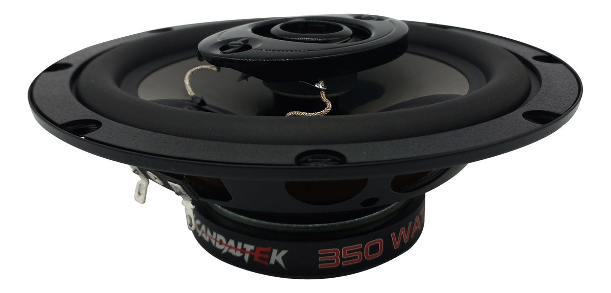 Bocinas Scandaltek St-sp651  6.5puLG Negro 350watts Automotriz