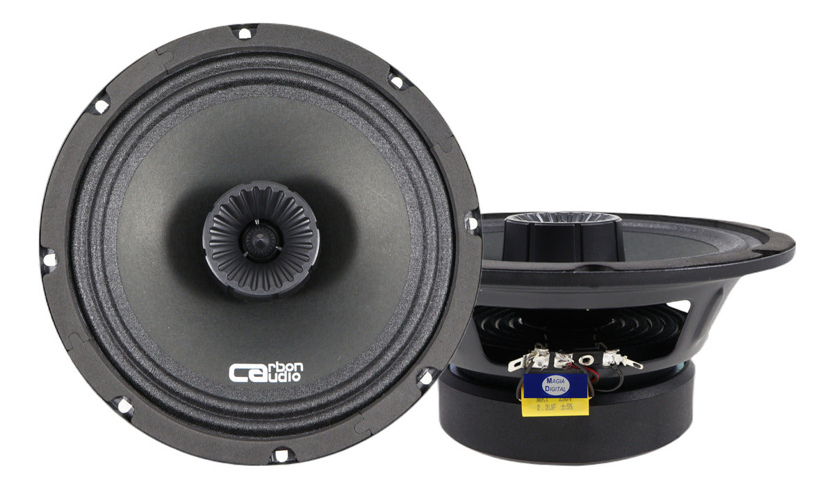 Medio Rango 8puLG Carbon Audio Ca-sk17580pxpx Open Show 2pz Color Negro