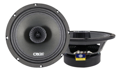 Medio Rango 8puLG Carbon Audio Ca-sk17580pxpx Open Show 2pz Color Negro
