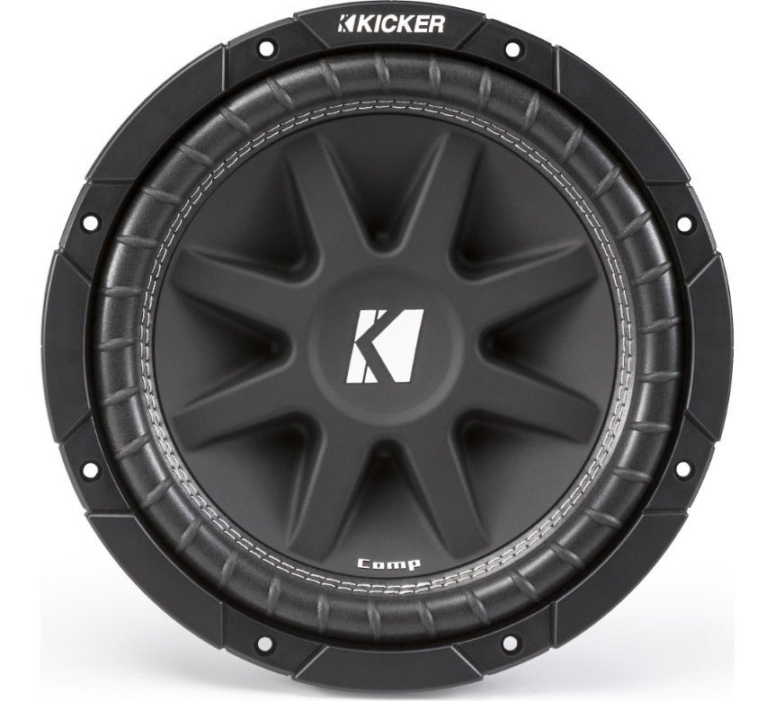 Subwoofer Kicker 43c104 10 Pulgadas 300w Max Bobina Sencilla Color Negro