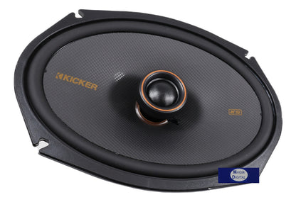 Bocinas 6x9puLG Kicker 51ksc6904 2 Vias 300 Watts Color Negro