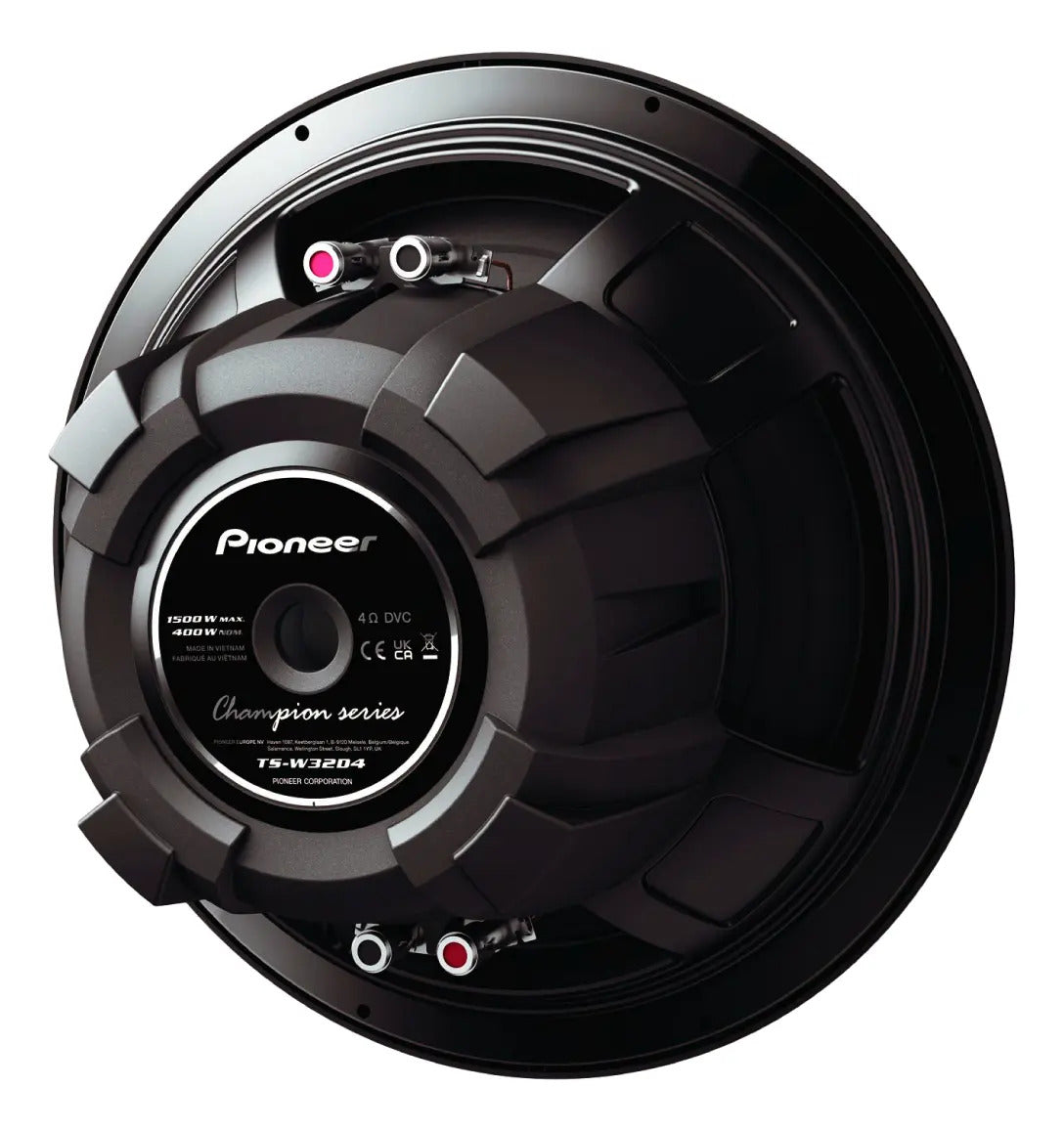 Subwoofer Pioneer Ts-w32d4 Tamaño 30 Cm. Potencia Max 1500w Negro