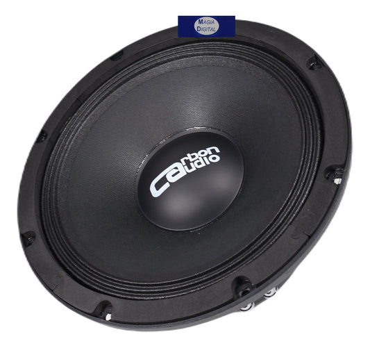 Medio Rango 10puLG Carbon Audio Ca-mr30010px 3000w Missile Color Negro