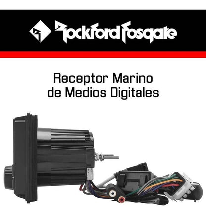 Receptor De Medios Digitales Marino Rockford Fosgate Pmx-3