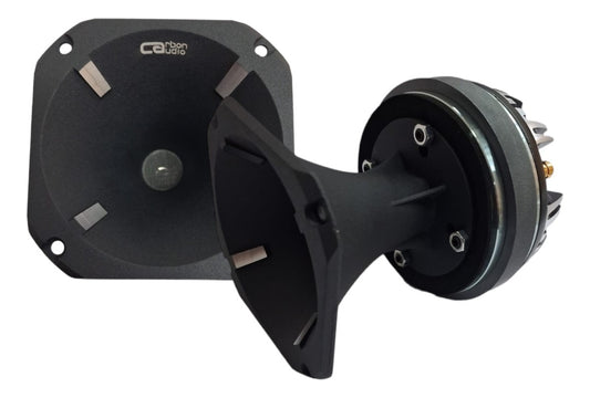 Par Tweeter Corneta Carbón Audio Tw40044px 44mm 400w Rms Color Negro