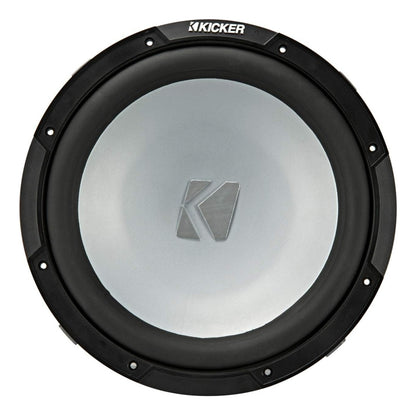 Subwoofer Marino Kicker 45km104 Km10 10 Pul 350w 175rms 4ohm Color Plateado