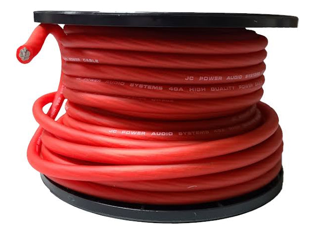 Rollo De Cable Para Corriente Jc Power Calibre 4 30 Metros