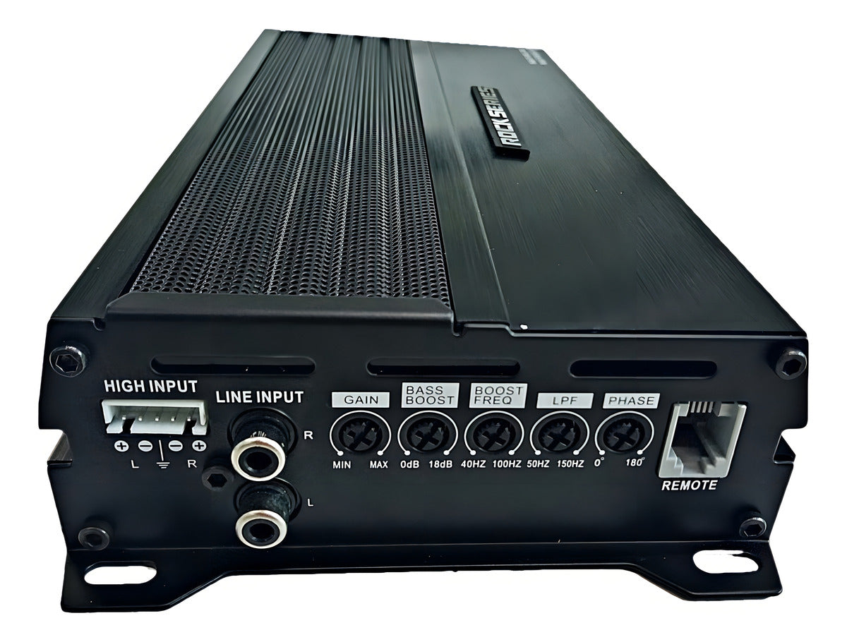 Amplificador Rock Series Rks-p1000.1dm 1ch Clase D 2800w Max