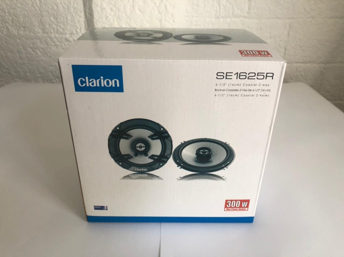 Bocinas Clarion  Se1625r 6.5 Pulgadas 2 Vias 300w Color Negro