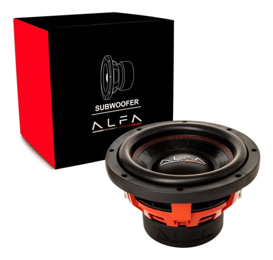 Subwoofer Alfa 10 Pulgadas Serie St 600 Rms Dual 4+4 O 2+2