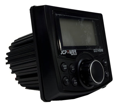 Estereo Marino Jc Power D214bm Bluetooth Usb Auxam Fm 4 Rca