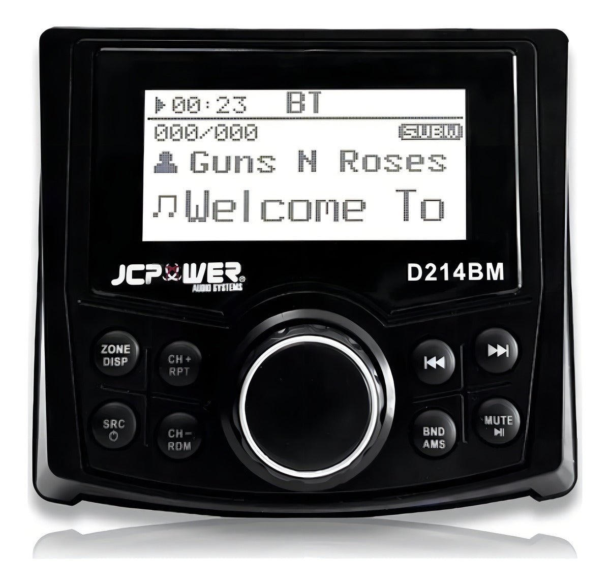 Estereo Marino Jc Power D214bm Bluetooth Usb Auxam Fm 4 Rca
