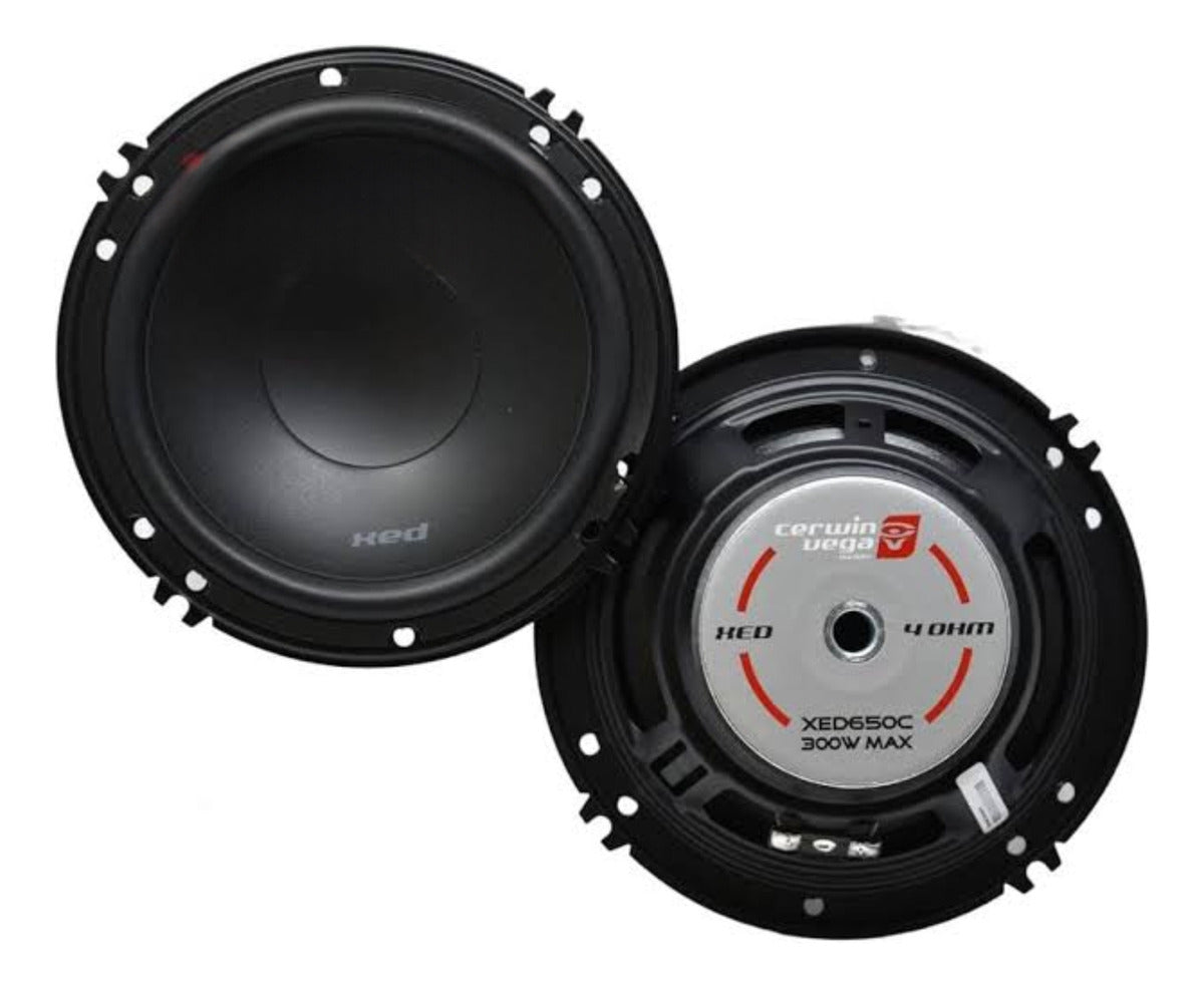Set De Medios 6.5 Pulgadas Cerwin Vega Xed650c 300w