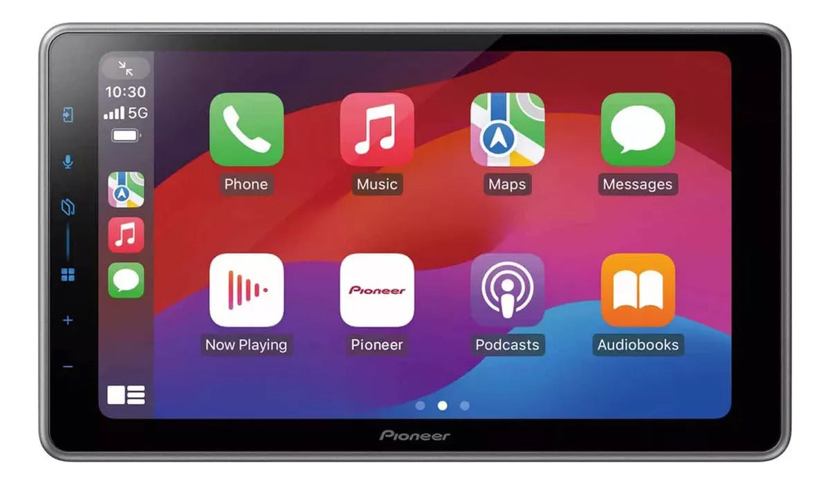 Pantalla Flotante Pioneer 9 Car Play, Wifi Dmh-zf7650bt Color Negro