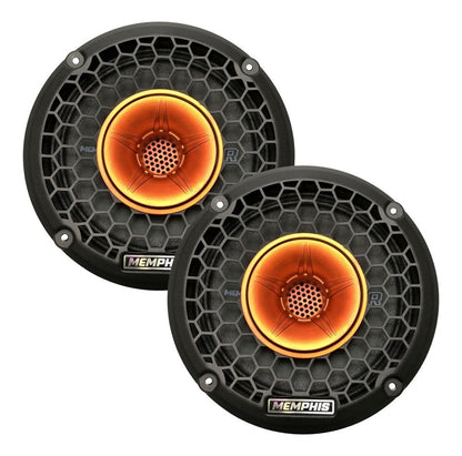 Par Medios Rangos Pro Memphis 6.5 PuLG Srxp62wt 125w / 250w Color Negro
