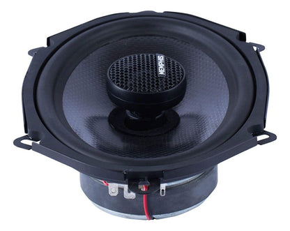 Bocinas 5x7 Pulgadas Memphis Mcx57 2 Vias 100w Fibra Carbono Color Negro