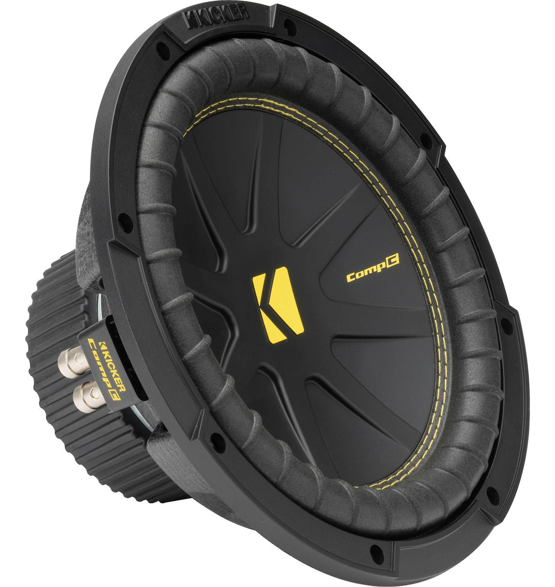 Subwoofer Kicker 50cwcd104 10 Pulgadas 500w Máx 250w Rms Dvc Color Negro